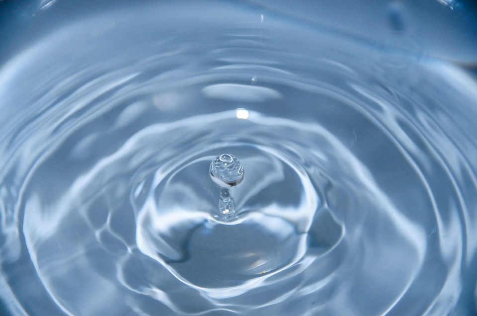 Water druppelt