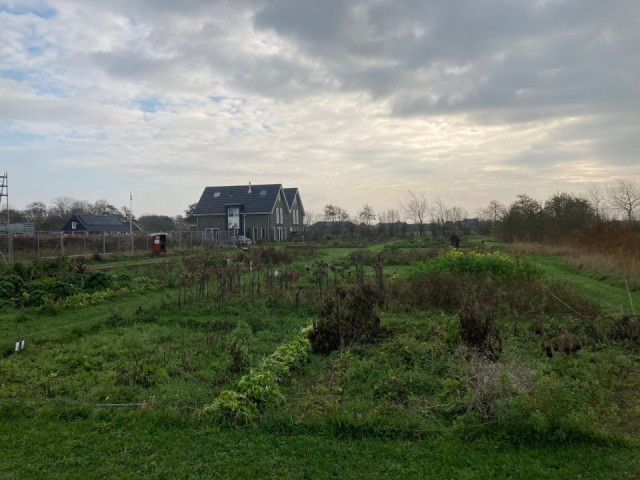 landstuk met huis