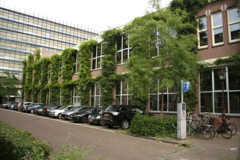 Groene gevel Duurzaam Amsterdam