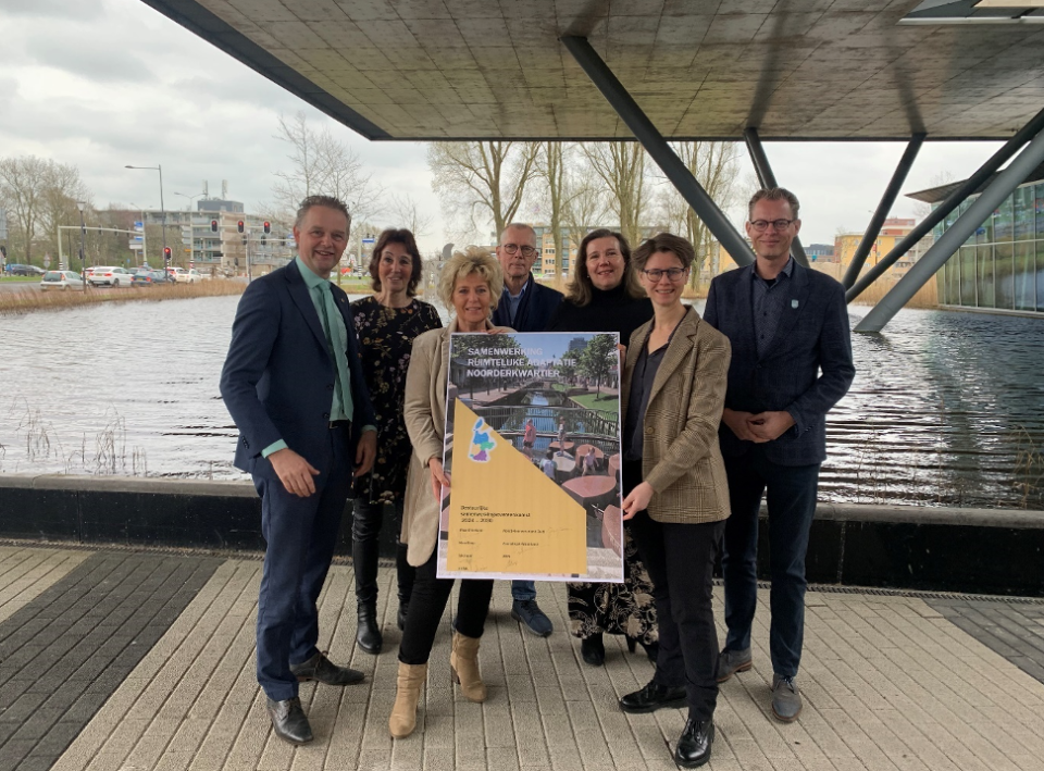 ondertekening groep mensen