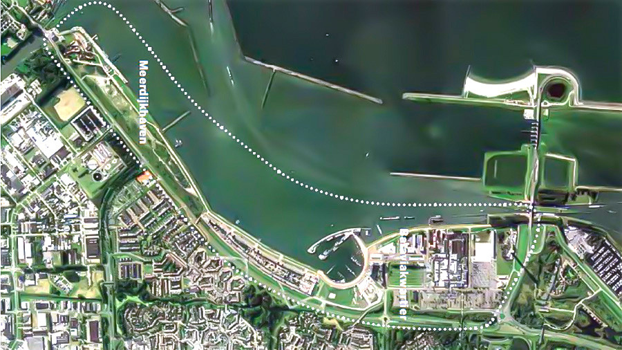 Plangebied Waterfront 900 c