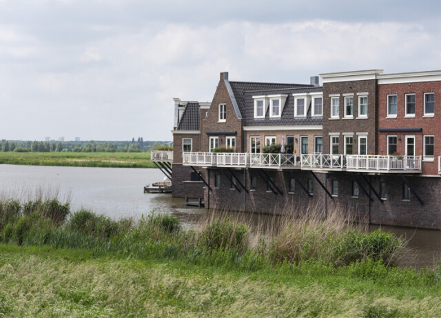 Water in de stad Westergouwe