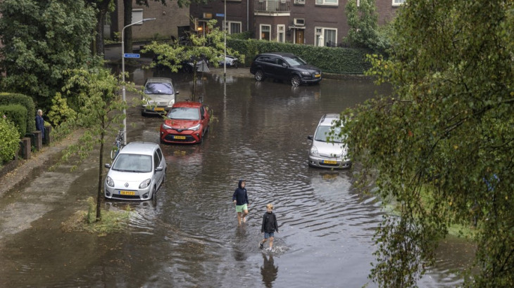 Wateroverlast Nijmegen ANP 508625912